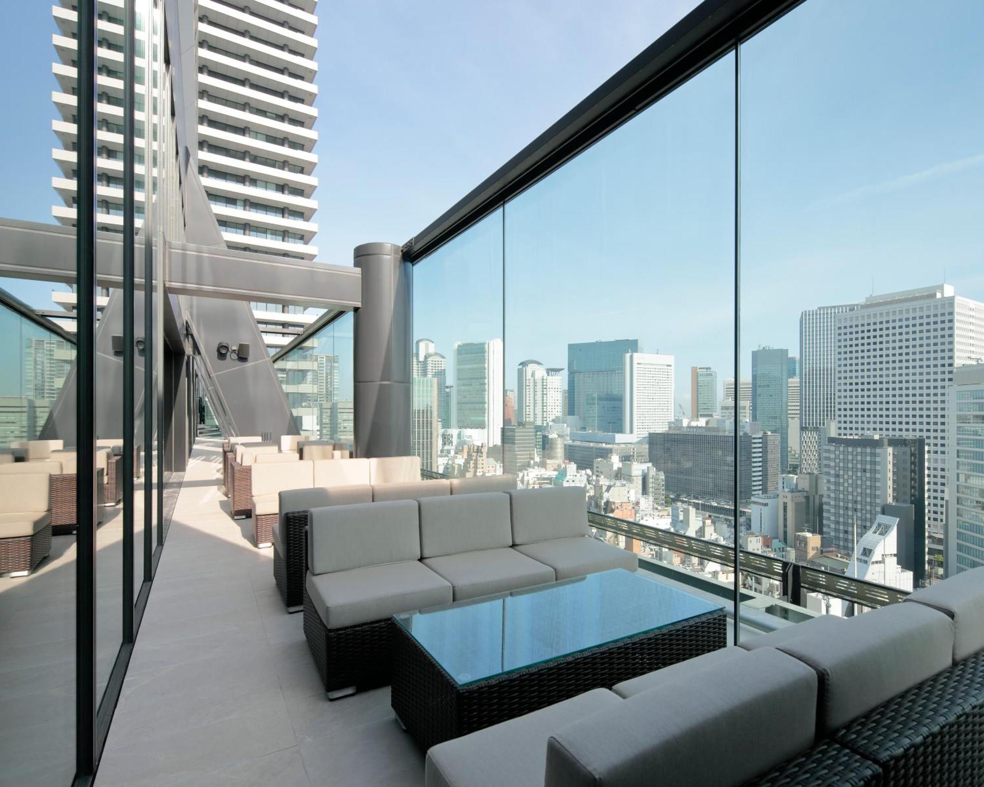 Candeo Hotels Osaka The Tower 외부 사진 Sky bar