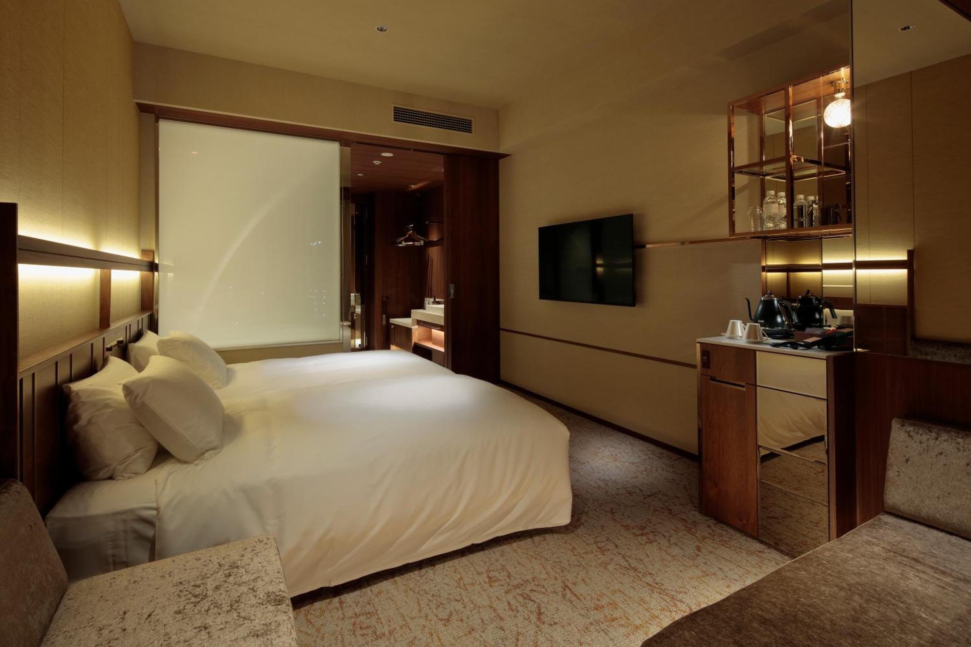 Candeo Hotels Osaka The Tower 객실 사진 A room at the hotel