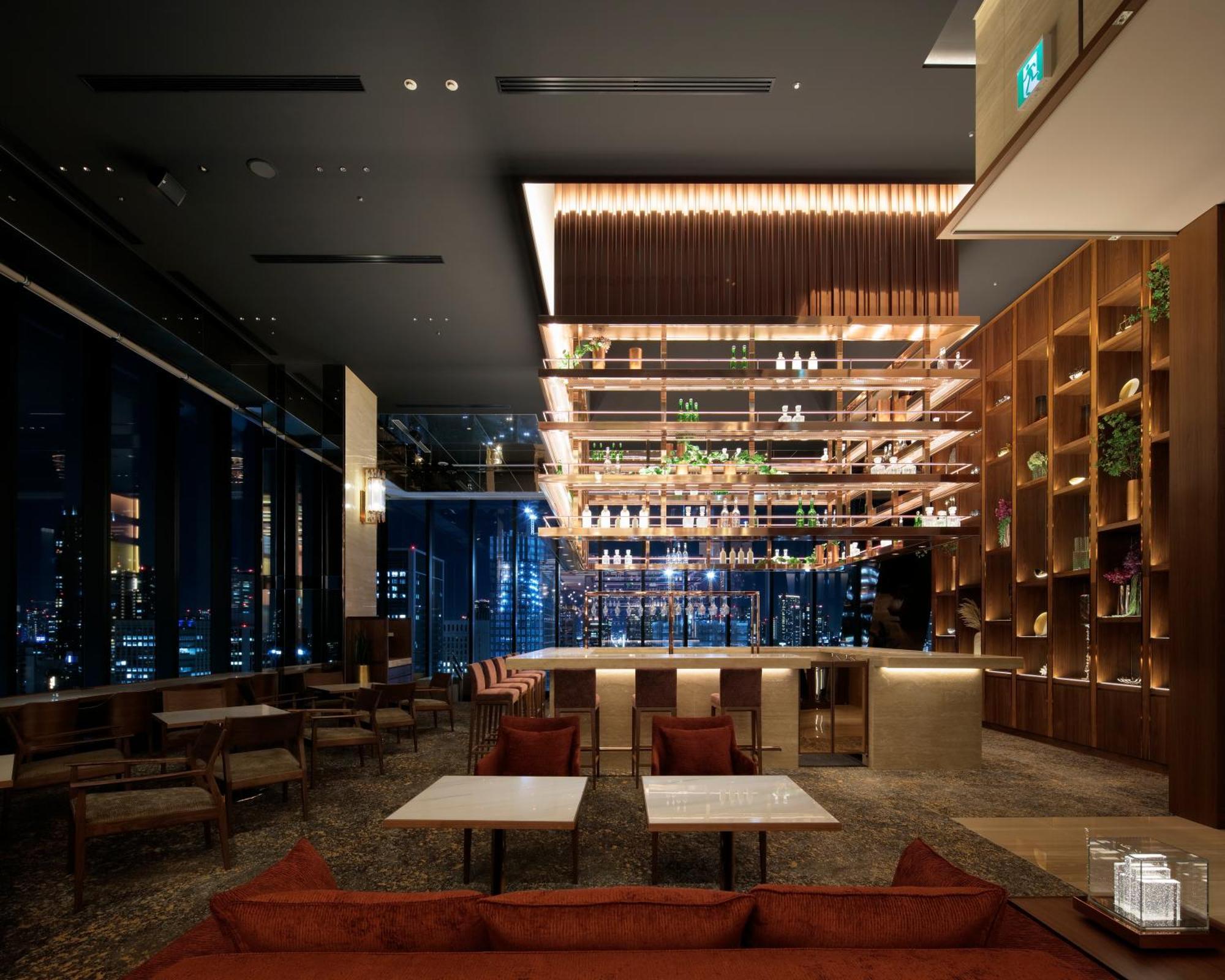Candeo Hotels Osaka The Tower 외부 사진 The lounge at the 36th floor